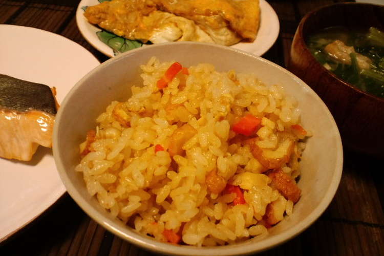 お味保証 鶏とにんじんの炊き込みご飯 レシピ 作り方 By おかあちゃまン クックパッド 簡単おいしいみんなのレシピが361万品