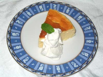 濃厚♪スフレチーズケーキの写真