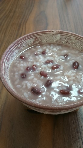 .。.。。..うちの小豆粥..。。.。.