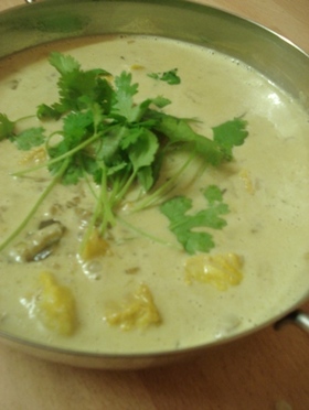 インド料理:白身魚のココナッツカレー