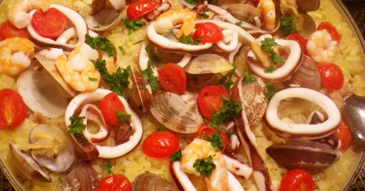 簡単シーフードパエリア＠ルクルーゼ