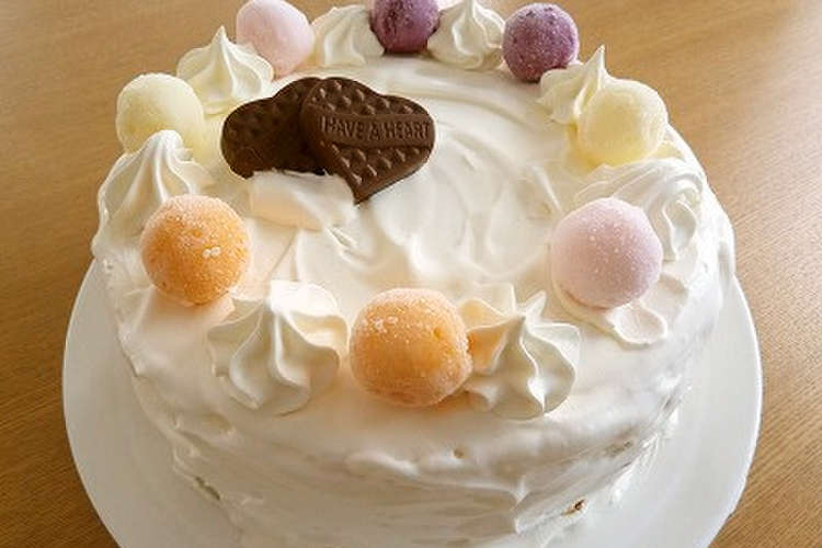 記念日に アイスデコレーションケーキ レシピ 作り方 By Sae371 クックパッド 簡単おいしいみんなのレシピが350万品