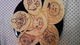 ☆お絵かきキャラホットケーキ☆