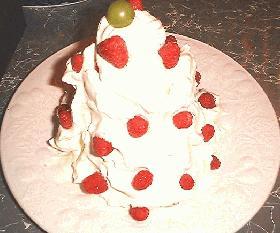 Mt. Snow Cake
