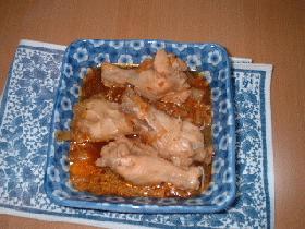 鶏とキムチの煮物の画像