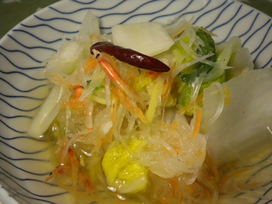 水キムチ・サラダ感覚のお漬物の画像