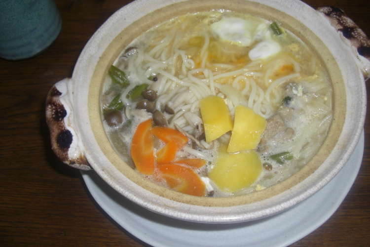 煮込んでおいしい 温麺 にゅうめん レシピ 作り方 By Teamimi クックパッド 簡単おいしいみんなのレシピが361万品