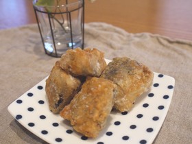 あっという間に出来ちゃう☆さばの竜田揚げ