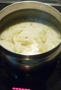 ☆繊維野菜の豆乳スープ☆