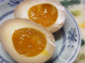 とろんっとろん! 煮ないけど半熟煮卵