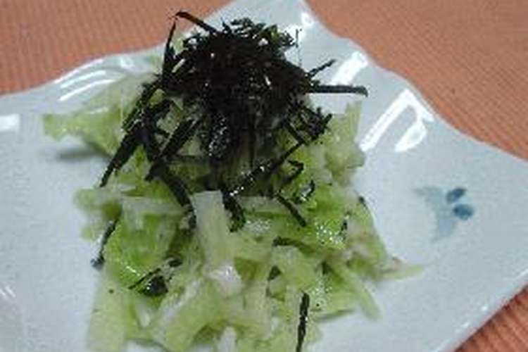 緑大根の胡麻ピヨあえ レシピ 作り方 By ちゃる クックパッド