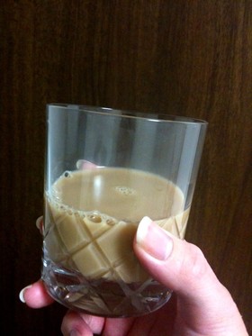 簡単カクテル ミルクウイスティー