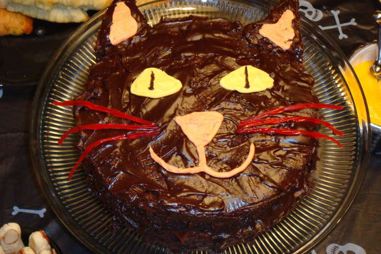 ハロウィンシリーズ 黒猫ケーキ レシピ 作り方 By デューマ クックパッド 簡単おいしいみんなのレシピが350万品