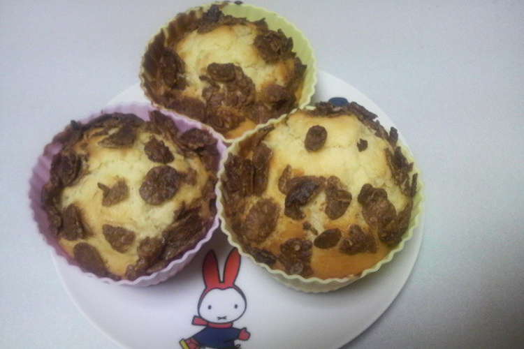 簡単チョコフレークカップケーキ レシピ 作り方 By めぐピコ クックパッド 簡単おいしいみんなのレシピが359万品