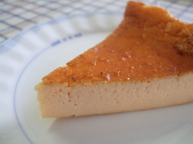 簡単カロリーオフ♪ベイクドチーズケーキの写真