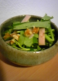 空芯菜のサラダ