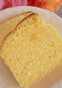 片栗粉のほろほろケーキ