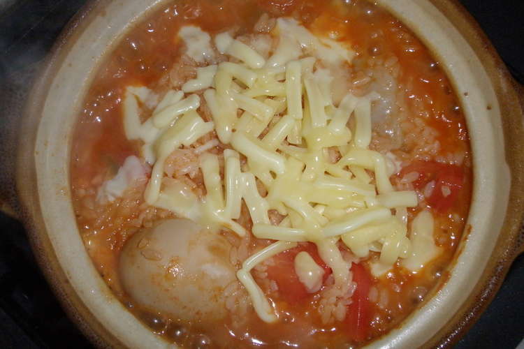 残ったおでんの汁で チゲ雑炊 レシピ 作り方 By Michonchon クックパッド 簡単おいしいみんなのレシピが357万品