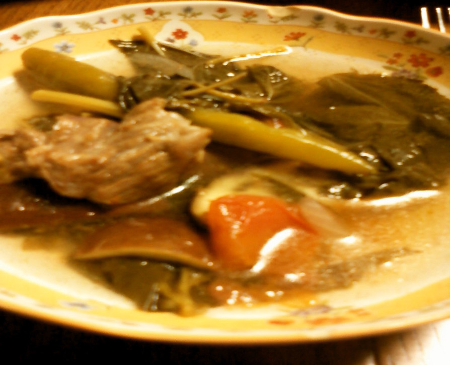 フィリピン料理♡シニガン♡野菜スープの画像