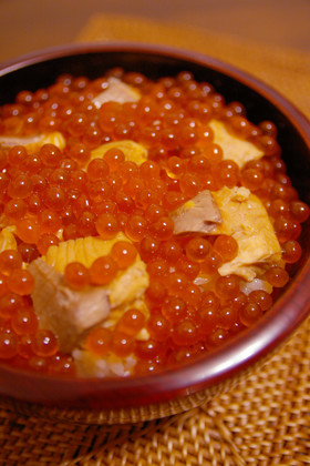 宮城出身夫絶賛!鮭といくらのはらこ飯