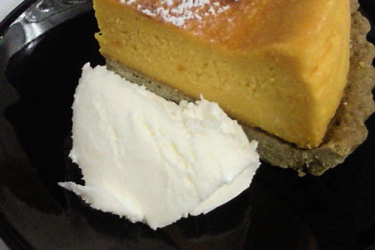 意外に低カロリー かぼちゃのチーズケーキ レシピ 作り方 By ちーーほ クックパッド