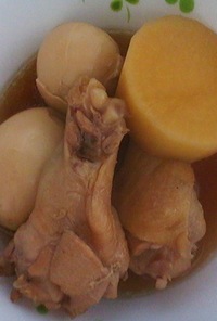 鶏手羽と卵のさっぱり煮