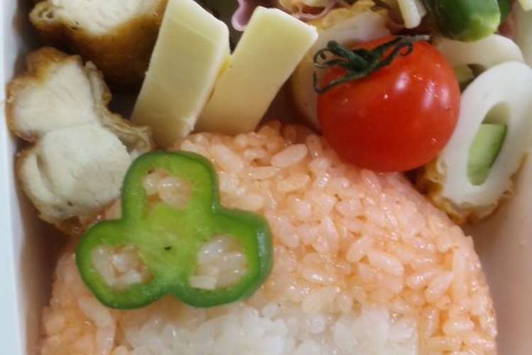 キャラ弁 ピンクの頭の女の子 レシピ 作り方 By のんそら クックパッド 簡単おいしいみんなのレシピが366万品