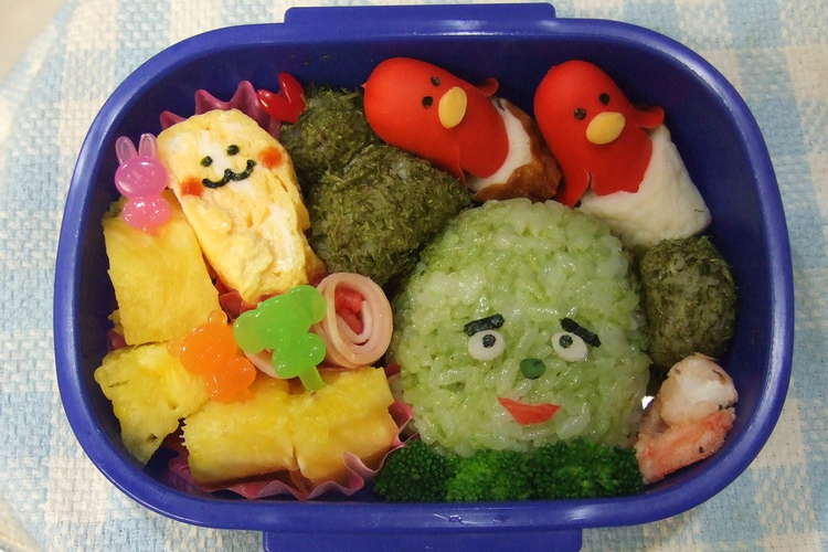 キャラ弁 サボさん弁当 レシピ 作り方 By ゆうゆう クックパッド 簡単おいしいみんなのレシピが363万品