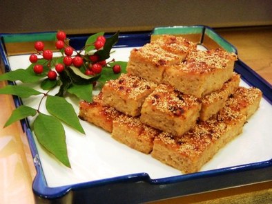 お正月簡単おせち料理♪鶏肉の松風焼きの写真