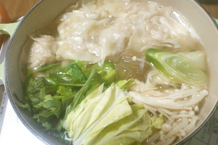 コンソメとポン酢が合う うちの餃子鍋 レシピ 作り方 By ミカちゃんオリジナル クックパッド 簡単おいしいみんなのレシピが376万品