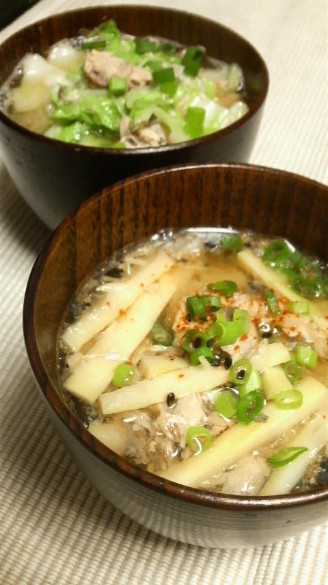 サバ缶の味噌汁～ダシいらずの満足魚汁～の画像