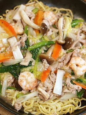 塩あんかけ焼きそば♪