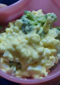 彩り鮮やか☆ブロッコリーの卵サラダ