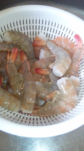 美味しい海老の解凍方法v(。・ω・。)