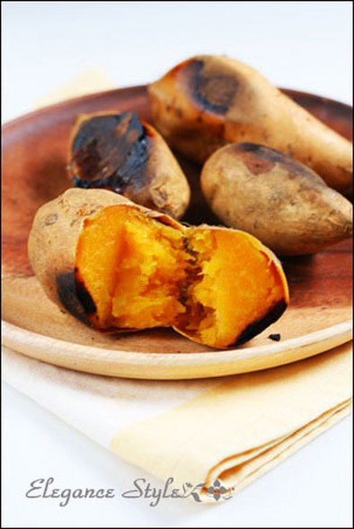 ストウブ料理「安納芋の焼き芋」の写真