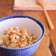 鶏挽き肉で生姜風味の炒り豆腐