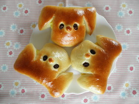 さつまいも&クリームチーズのイヌパン