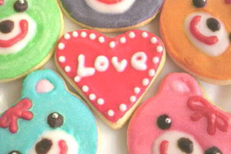 ｱｲｼﾝｸﾞｸｯｷｰくまさんデコ レシピ 作り方 By Papa大好き クックパッド 簡単おいしいみんなのレシピが370万品