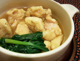 風邪を引いたら◉超簡単!鶏のじぶ煮