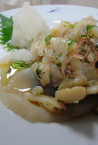 タイラギ貝のサラダ