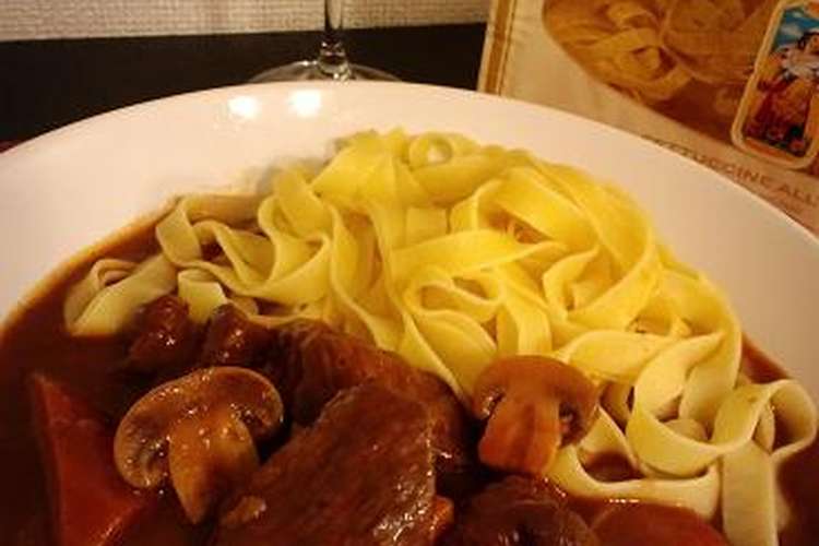 牛かたまり肉の赤ワイン煮込み レシピ 作り方 By Saicook クックパッド