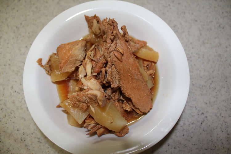 鮪のアラと大根の煮物 圧力鍋使用 レシピ 作り方 By まさゆうはる クックパッド 簡単おいしいみんなのレシピが368万品