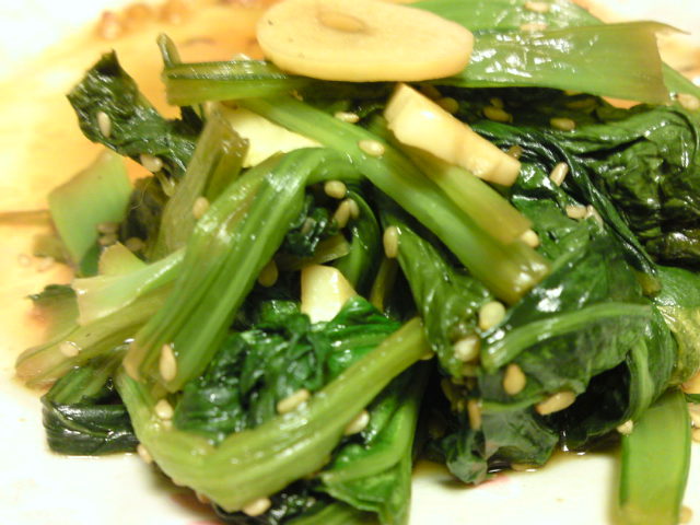 小松菜の元気ハツラツ炒めの画像