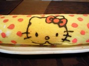 デコロールケーキの写真