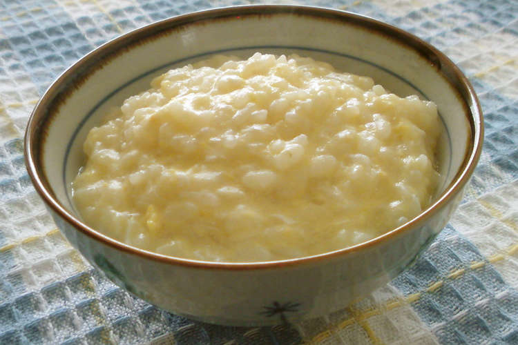 おばあちゃんの 卵入りおかゆ 味噌風味 レシピ 作り方 By 鳩豆ポッポ クックパッド 簡単おいしいみんなのレシピが351万品