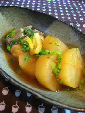 ぶり味噌大根