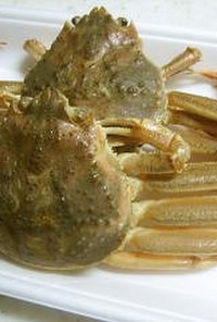 蟹のゆで方　せいこがに、香箱蟹の食べ方