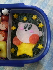 キャラ弁★簡単カービィ弁当☆の写真
