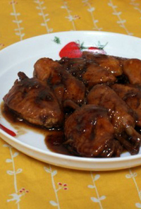 我が家の中華✿鶏手羽先のコーラ煮