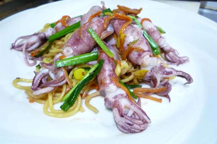 釣り人が作るヒイカ焼きそば レシピ 作り方 By 愛知のゴウ クックパッド 簡単おいしいみんなのレシピが353万品